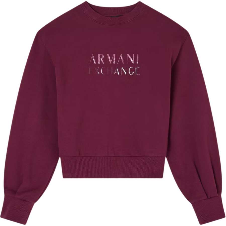 ARMANI EXCHANGE ARMANI EXCHANGEAE Sweatshirt Women's Burgundy