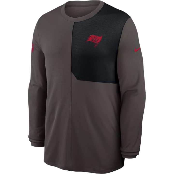 Nike Nike Tampa Bay Buccaneers Sideline Coach Men's Nike Dri-FIT Nfl Long-Sleeve Top