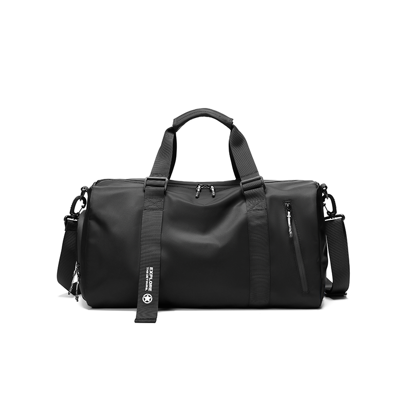 Jeep Nylon Travel Bag, Handbag, Gym Bag Regular Unisex Black