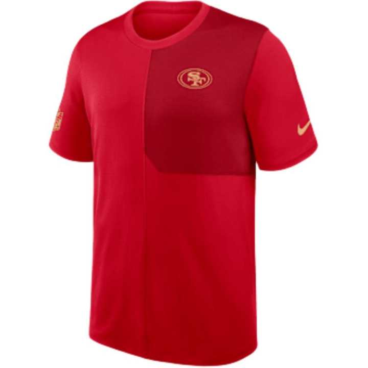Nike Nike San Francisco 49ers Sideline Coach Men's Nike Dri-FIT Nfl Top