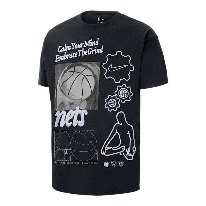 Nike Nike x NBA Brook Forest Nets Courtside T Shirt Men's