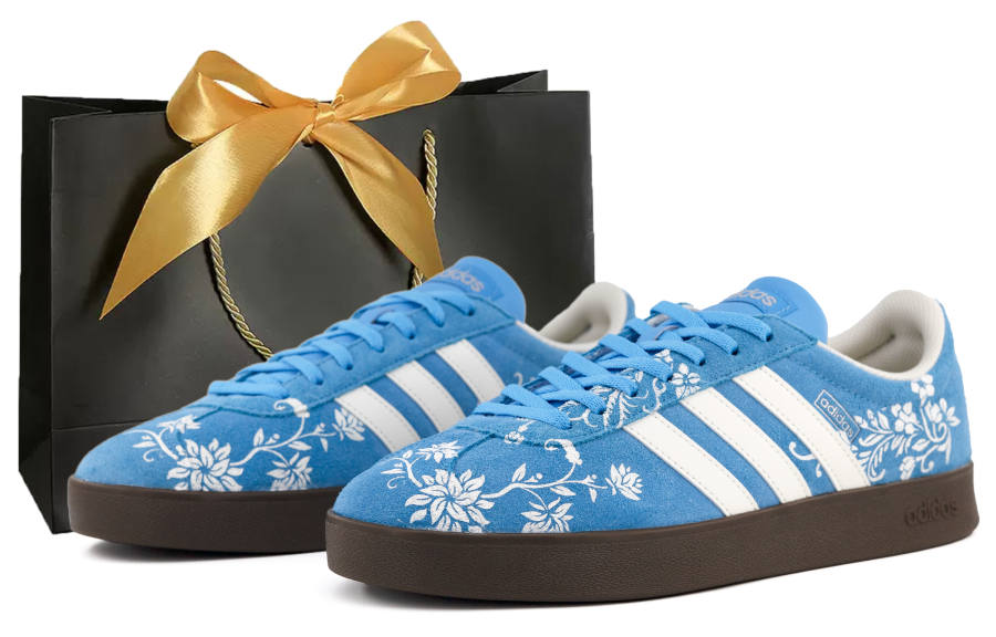 Adidas Adidas VL COURT 2.0 Low top Skateboard Shoes Unisex Blue White