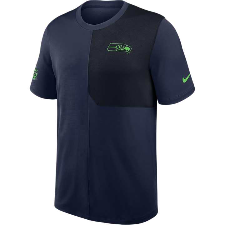 Nike Nike Seattle Seahawks Sideline Coach Men's Nike Dri-FIT Nfl Top