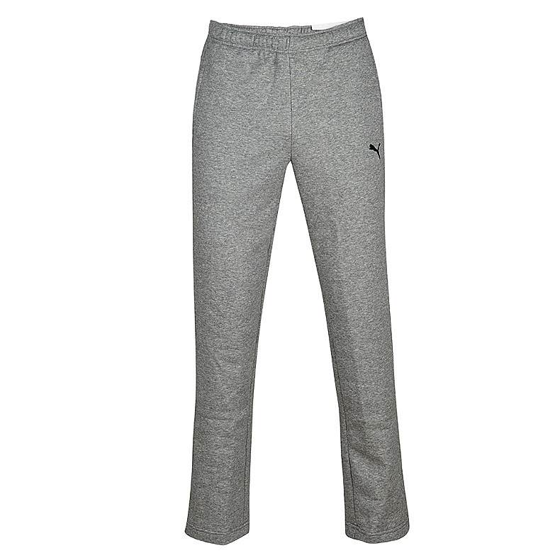 PUMA Knitted Sweatpants Men's Gray Moderate Other