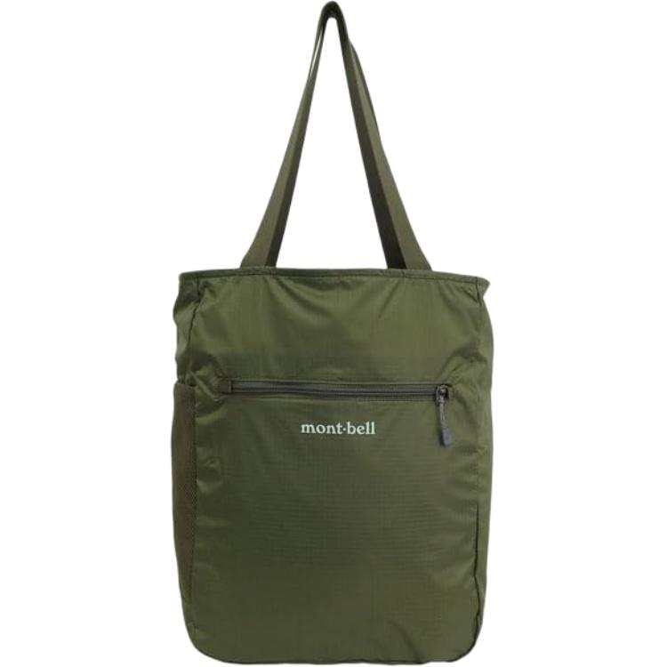 MONTBELL 14L Shopping Bag Handbag Outdoor Bag Nylon Khaki Green Unisex