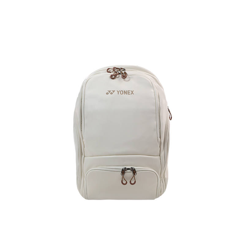 YONEX YONEX Artificial Leather Backpack Regular Unisex Ecru