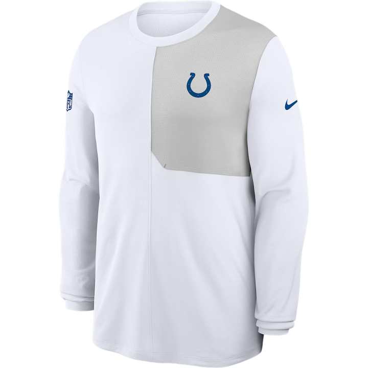 Nike Nike Indianapolis Colts Sideline Coach Men's Nike Dri-FIT Nfl Long-Sleeve Top