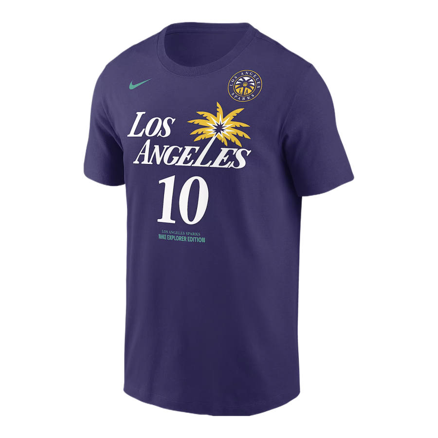Nike Nike Kelsey Plum Los Angeles Sparks Men's Nike Wnba T-Shirt
