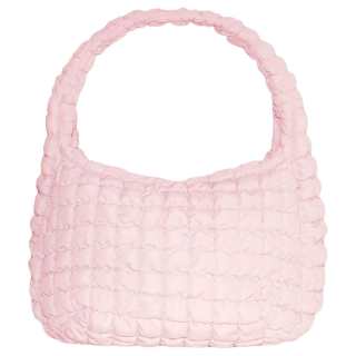 COS Polyester Cloud Bag, One Shoulder Handbag Regular Women's Pink