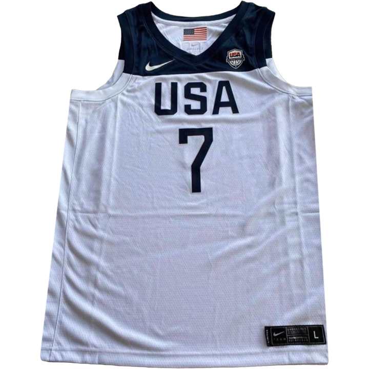 Nike Nike Basketball Jerseys Men's White V Neck Moderate