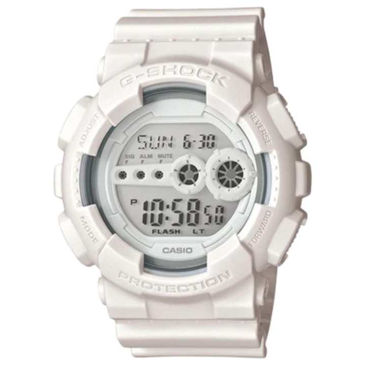 CASIO CASIO GShock Steel 200m Waterproof Quartz Movement Resin Strap Watch Men's Watches Gray Dial