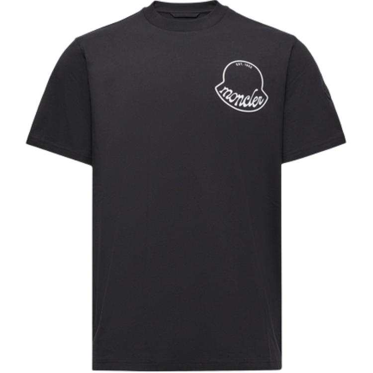 Moncler Logo Printed Crewneck T Shirt