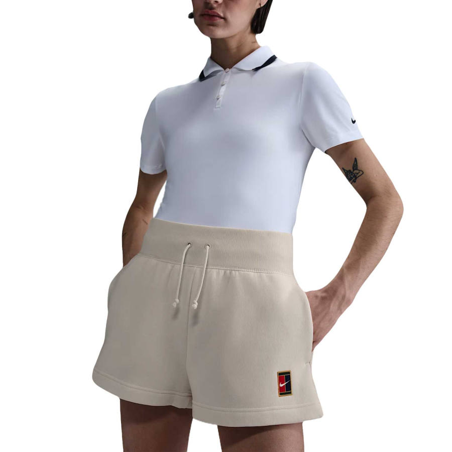 Nike NikeCourt Phoenix Fleece Women's High-Waisted Loose Shorts