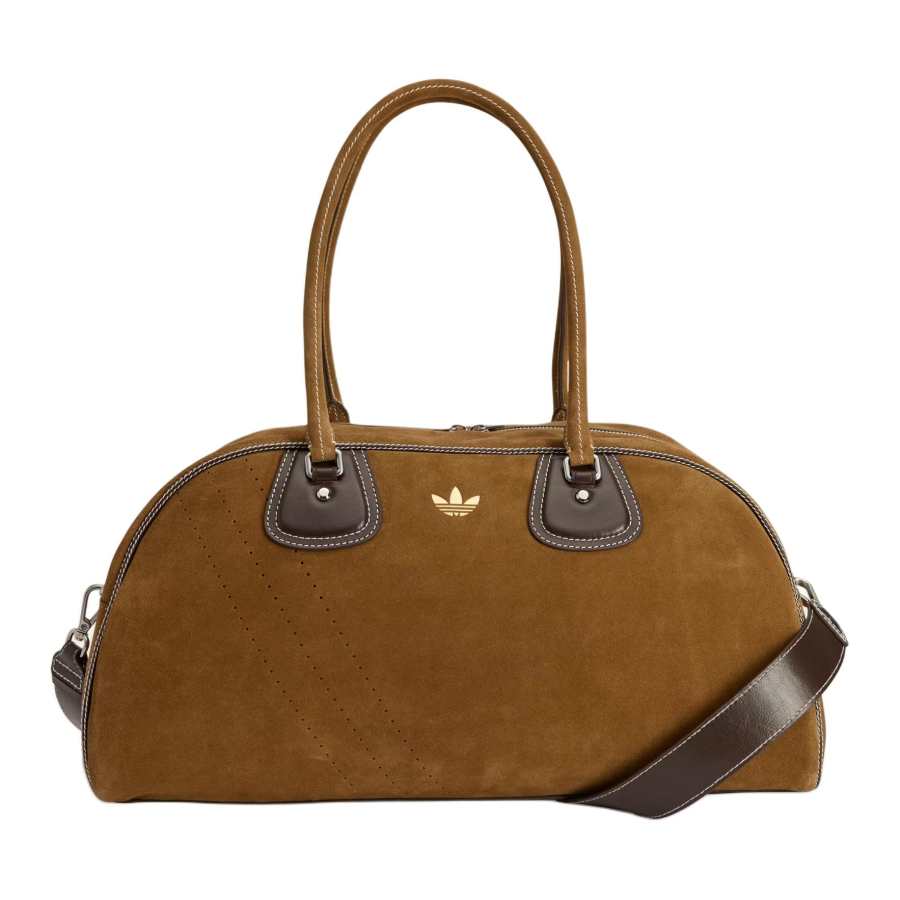 Adidas Originals Adidas Wales Bonner Perforated Suede Handbag