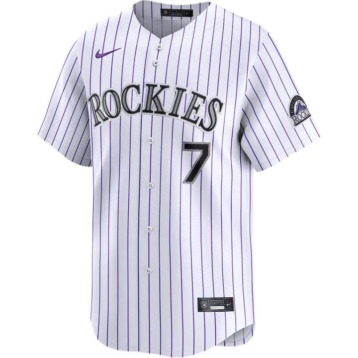 Nike Nike Brendan Rodgers Colorado Rockies Men's Nike Dri-FIT Adv Mlb Limited Jersey