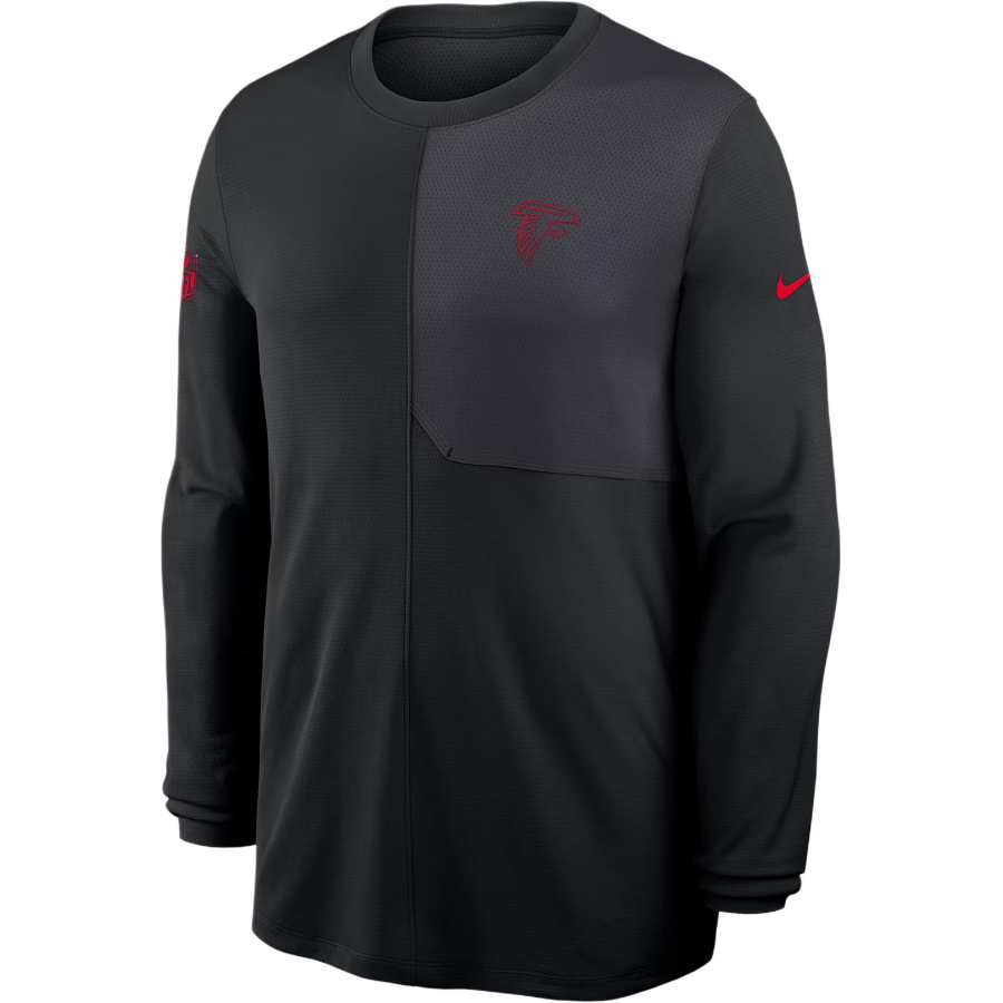 Nike Nike Atlanta Falcons Sideline Coach Men's Nike Dri-FIT Nfl Long-Sleeve Top