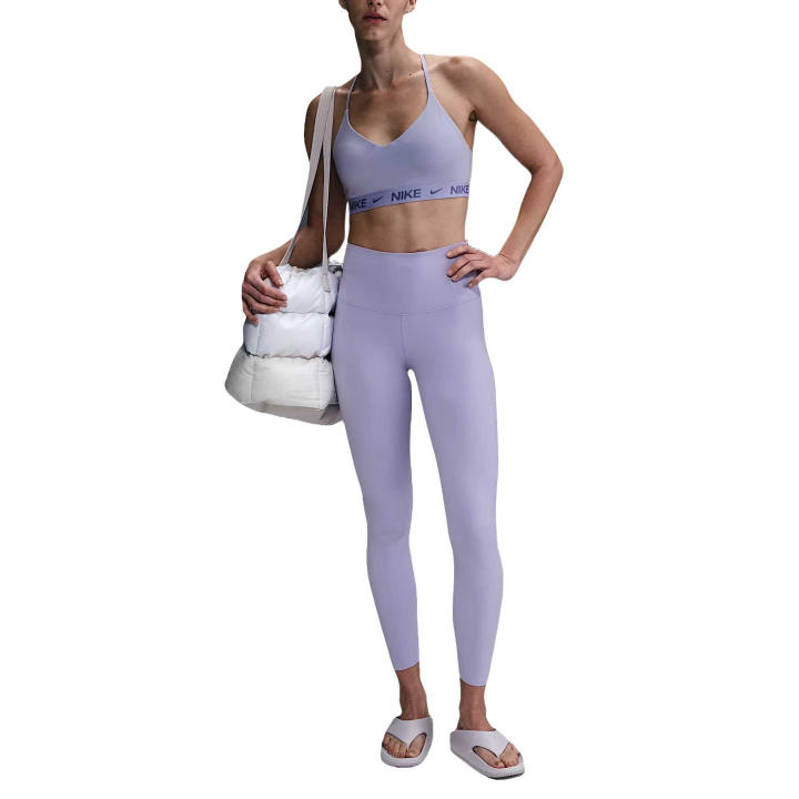 Nike Nike Zenvy Yoga Pants Women's Light Purple/Black Moderate