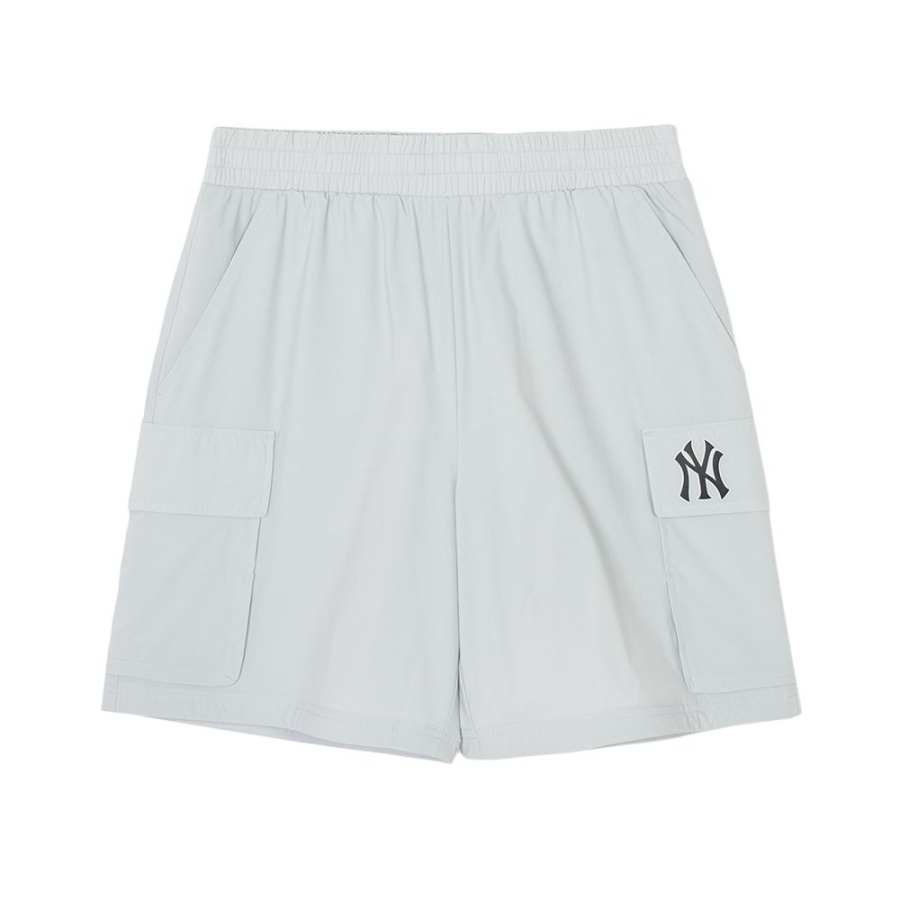 MLB New York Yankees Casual Shorts Unisex Light Gray