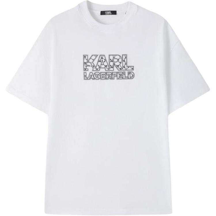 KARL LAGERFELD / Karl Lagerfeld Jeans T Shirt Men's White
