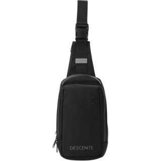 DESCENTE 3.1L Sling Bag Outdoor Bag Nylon Black Men's