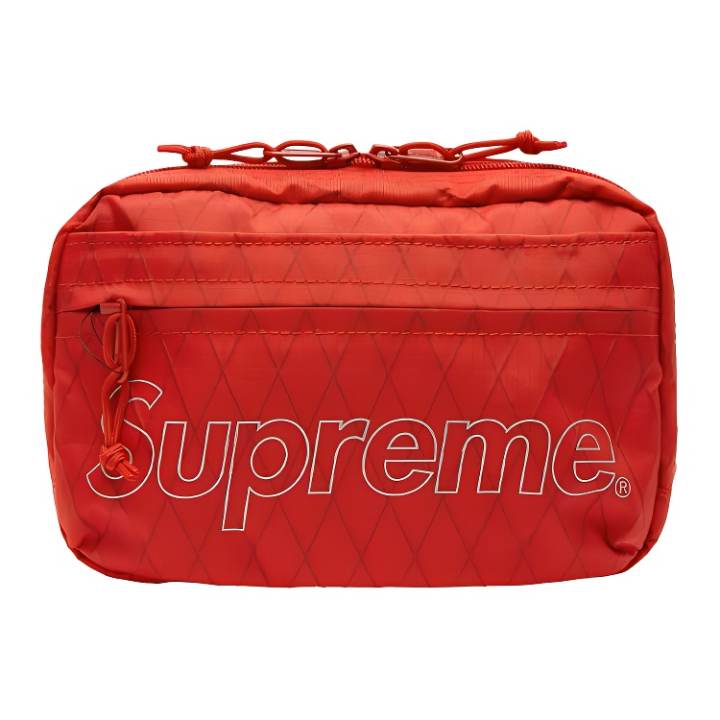 Supreme Supreme Nylon Fabric Crossbody Bags Regular Unisex Red