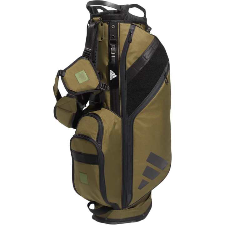 Adidas Adidas Golf Bag Polyester Travel Storage Bag Unisex Dark Olive Green