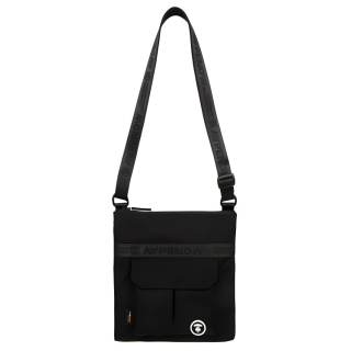 Aape Nylon Shoulder Bag Regular Unisex Black