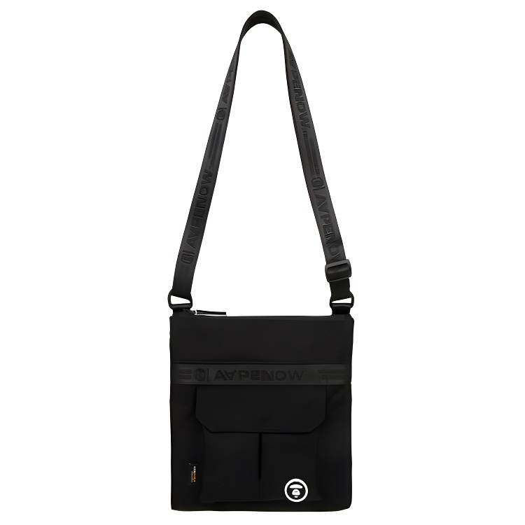 Aape Aape Nylon Shoulder Bag Regular Unisex Black