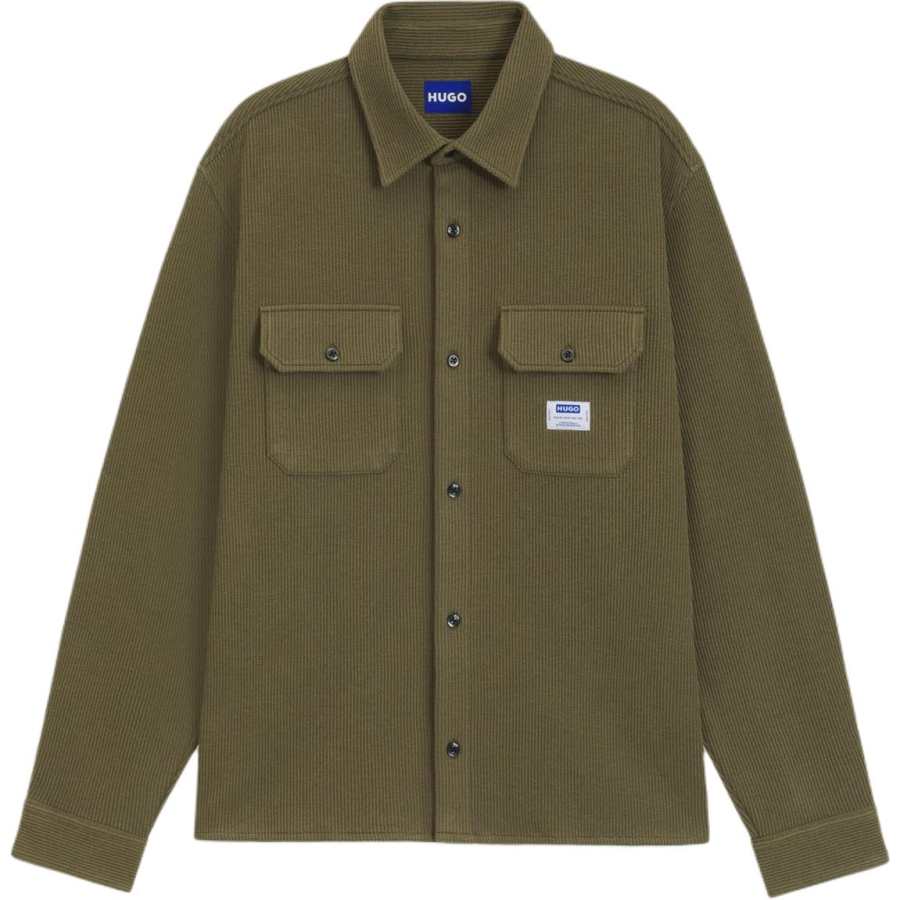 HUGO BOSS Shirt Men's Light Green