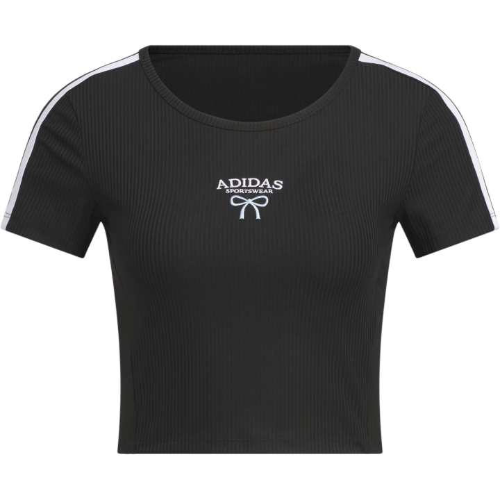Adidas Adidas T Shirts Women's Black Crew Neck Moderate
