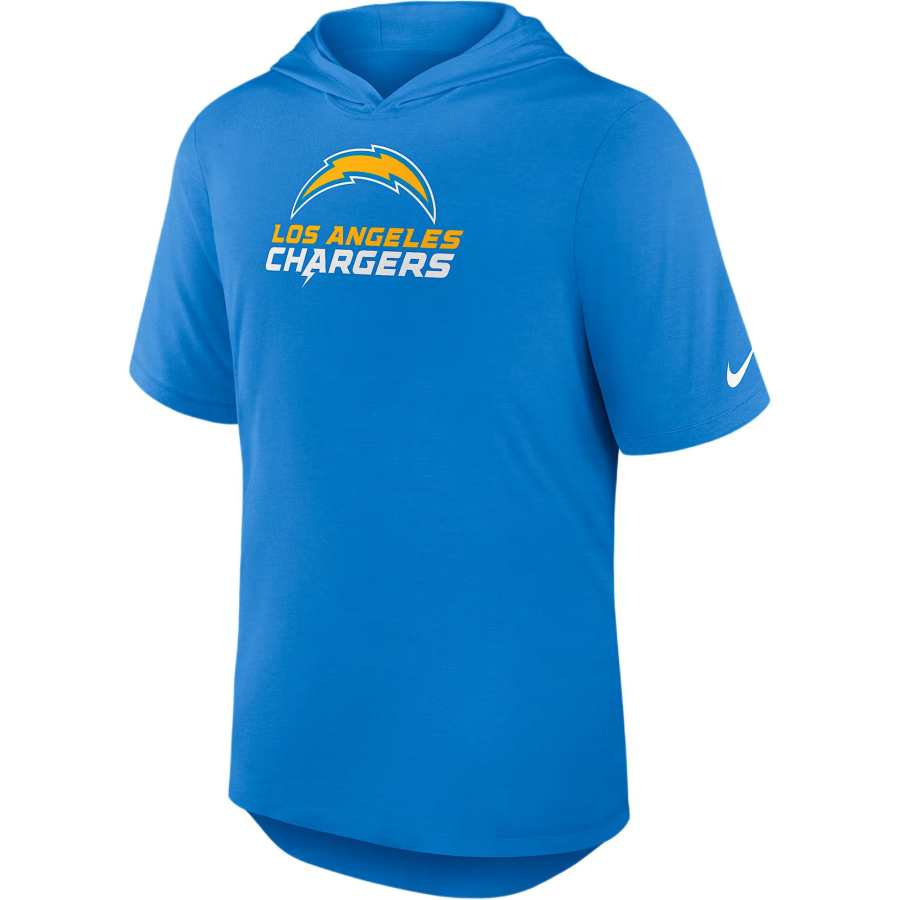 Nike Nike Los Angeles Chargers Men's Nike Dri FIT Nfl Hooded T Shirt
