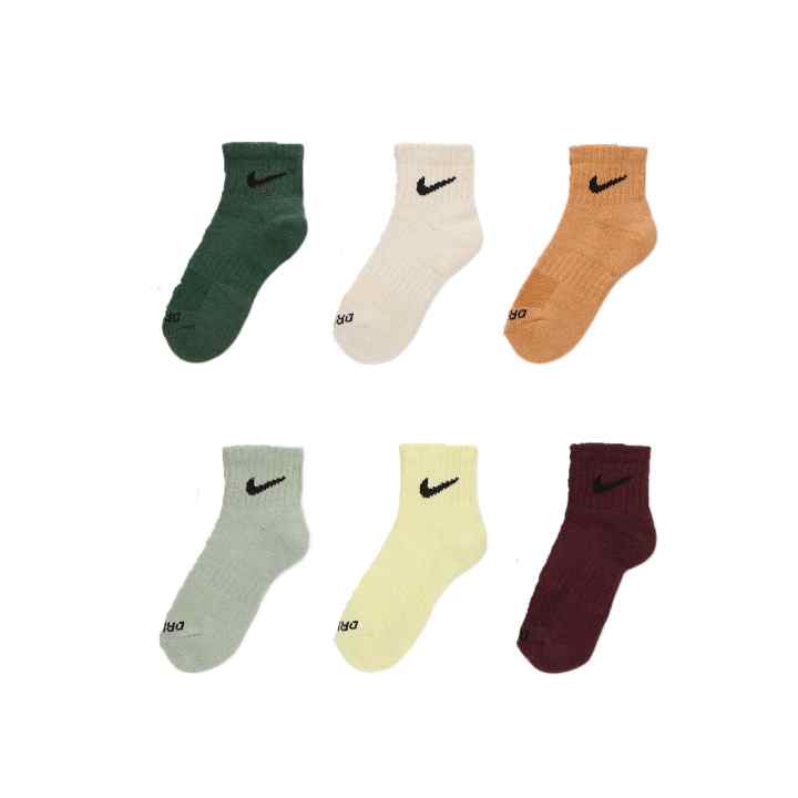 Nike Nike Dri Fit SS25 Socks 6 Pack Infant And Toddler