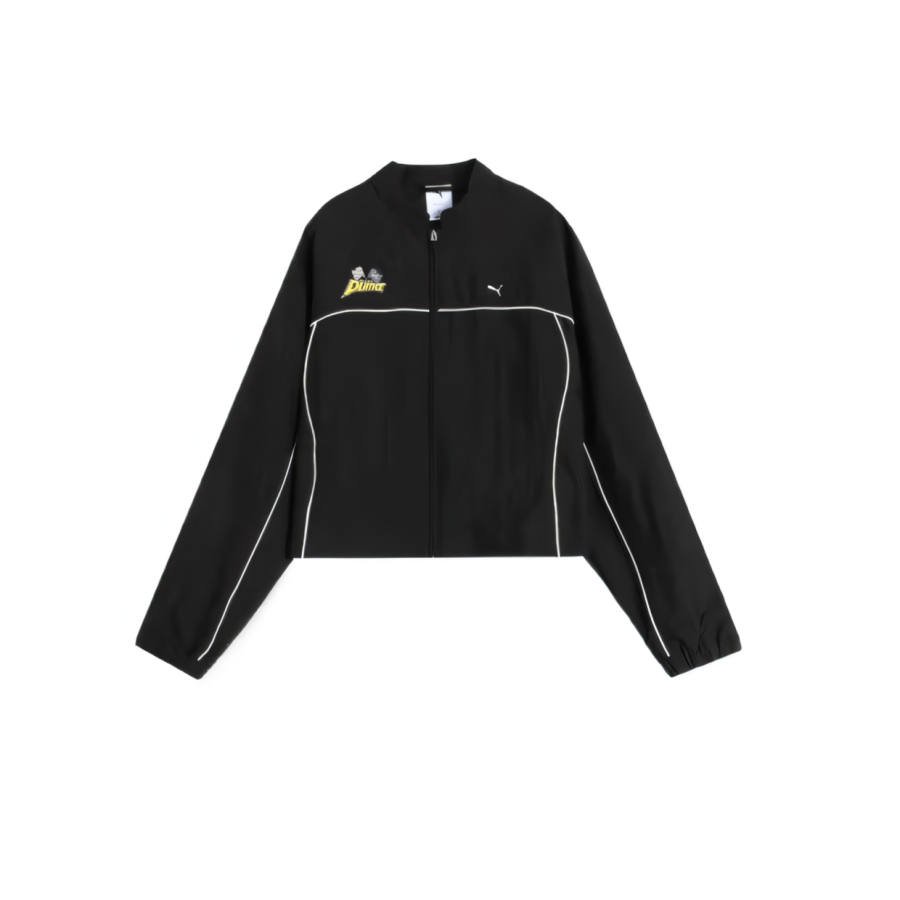 PUMA Jackets Women's Black Stand Collar Moderate Other