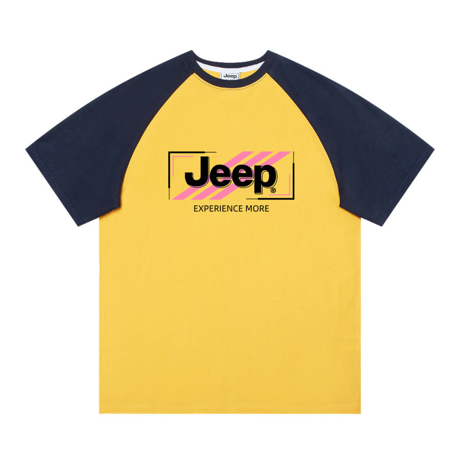 Jeep Grade School T Shirts Crew Neck Moderate
