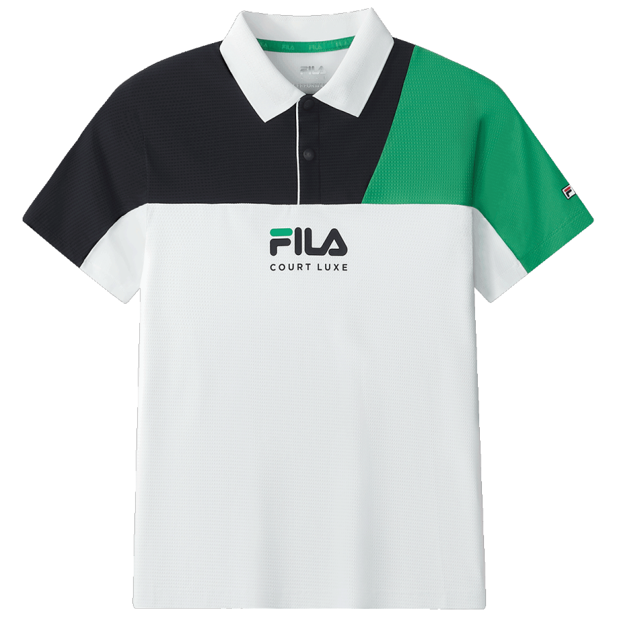 FILA KIDS Polo Shirt Jade White Teenagers