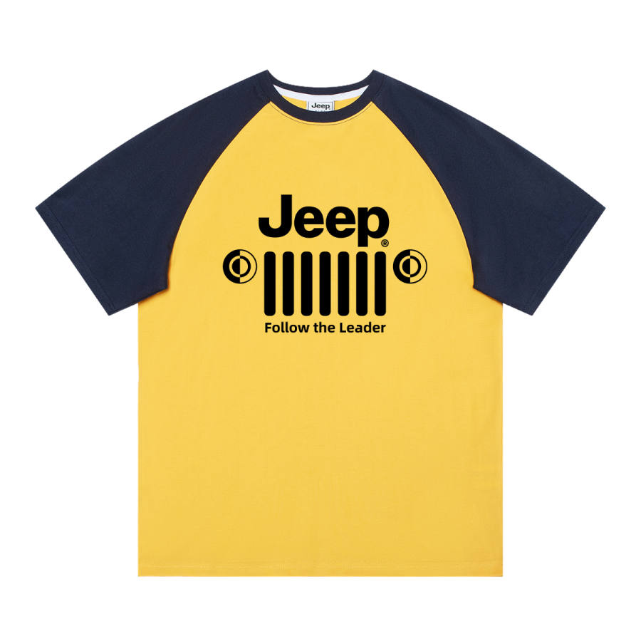Jeep Grade School T Shirts Crew Neck Moderate