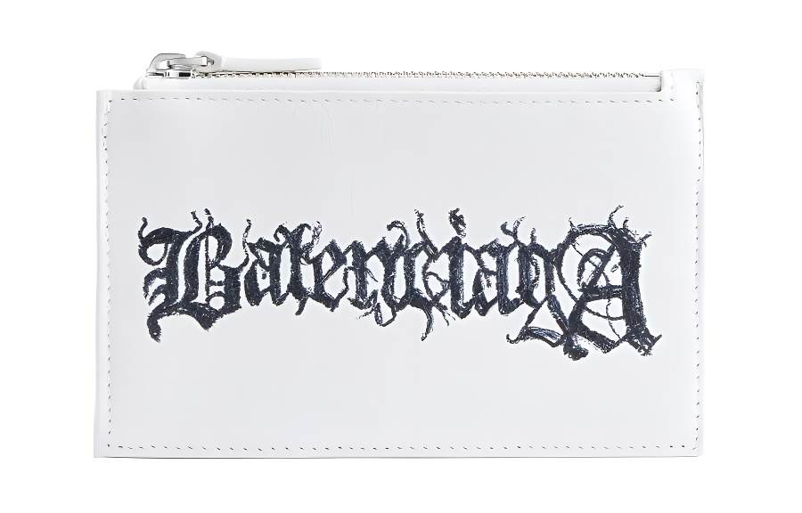Balenciaga Artwork Printed Cash Large Long Cardholder