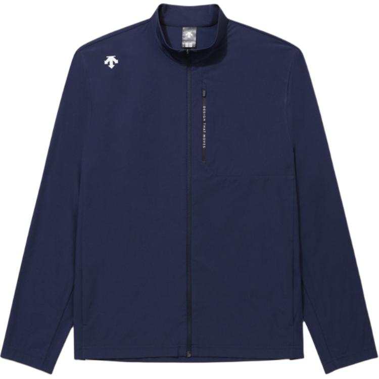 DESCENTE DESCENTE Jackets Unisex Stand Collar Moderate Straight Fit