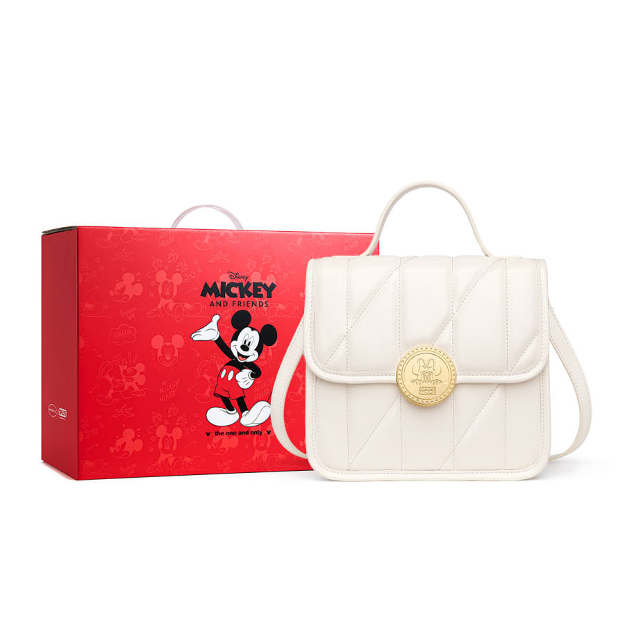 Disney Minnie Series Pu Shoulder Bag, Crossbody Bag, Handbag Women's
