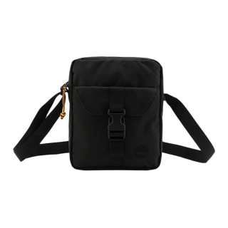 Timberland Fabric Shoulder Bag, Crossbody Bag Unisex Black