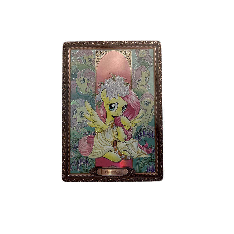 KAYOU My Little Pony, Volume 7 Of The Bright Moon Bag, Fluttershy SC Card IP / Anime Cards 1 Pc
