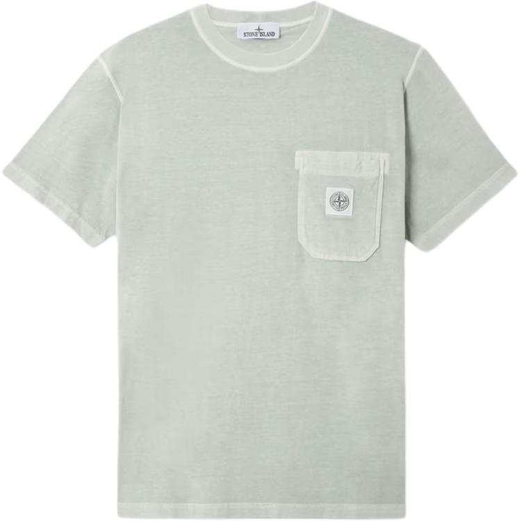 STONE ISLAND T Shirt Men's Green Gray