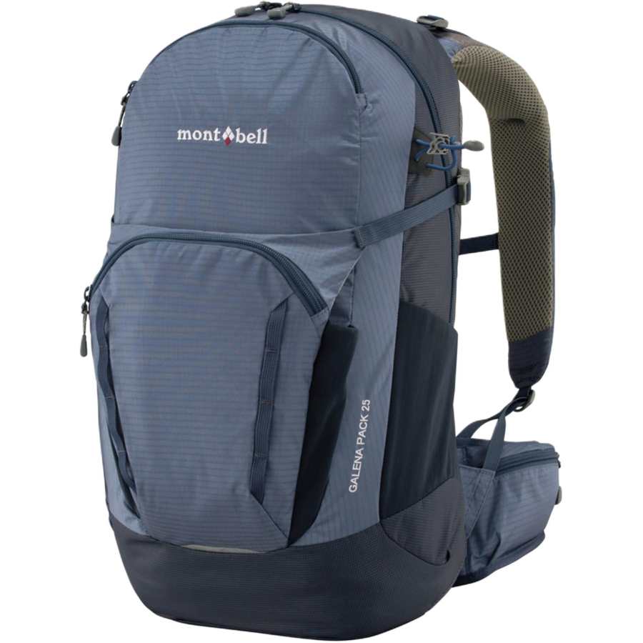 MONTBELL 25L Outdoor Bags Nylon Gray Blue Women's