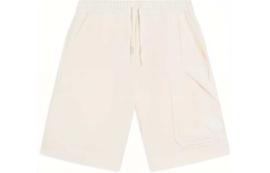 Li-Ning Li Ning Li Ning X Jackie Chan Sports Shorts Men's Ecru