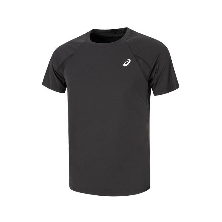 ASICS ASICS Running T Shirts Men's Black Moderate