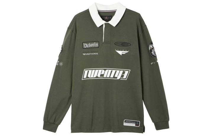 Jordan JORDAN Essentials Men's Long Sleeve Rugby Top