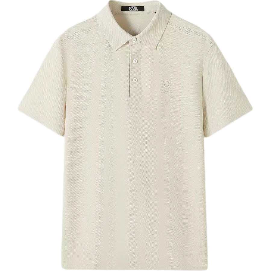 KARL LAGERFELD / Karl Lagerfeld Jeans Polo Shirt Men's Khaki