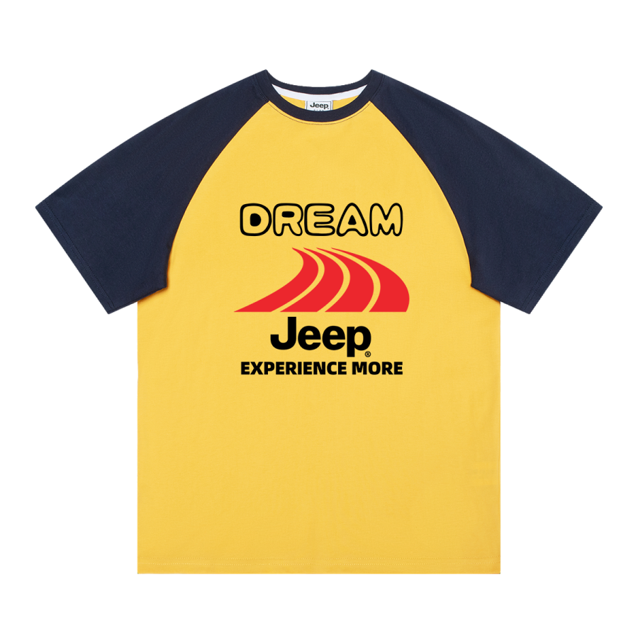 Jeep Grade School T Shirts Crew Neck Moderate