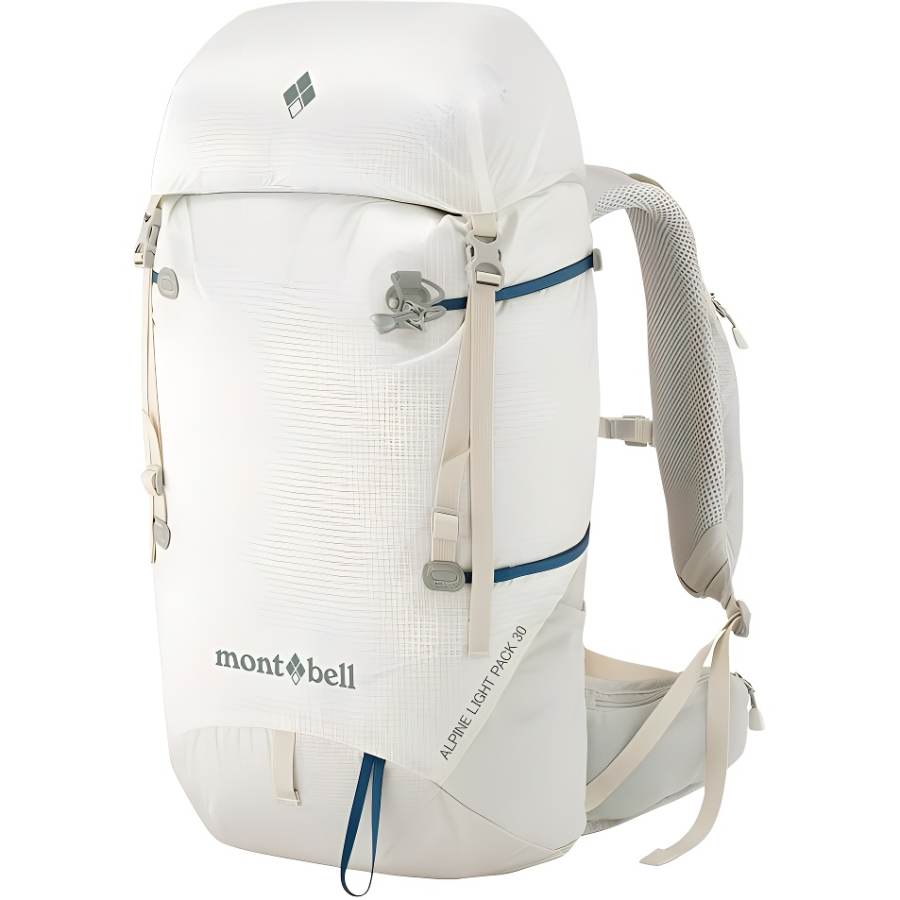 MONTBELL 30L Mountaineering Bag Outdoor Bag Nylon White Women's