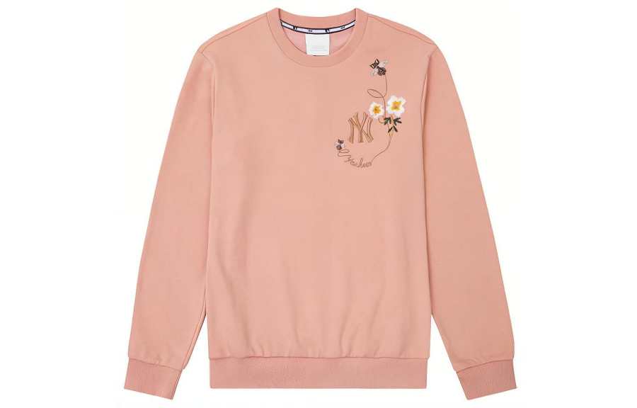 MLB MLB Sweatshirts Unisex Pink Crew Neck Moderate Regular